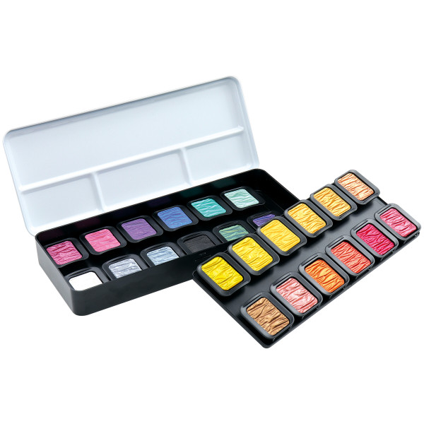 Finetec Set de peinture aquarelle Colourful