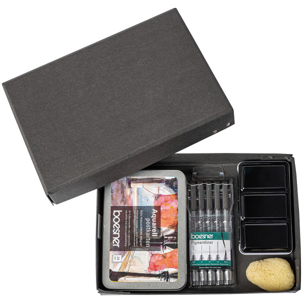 boesner Aquarell-Set, 5-teilig