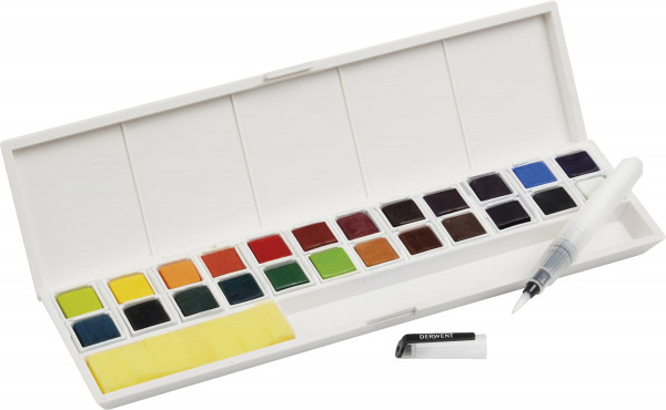 Derwent Set de Inktense Paint Pan 24 pièces