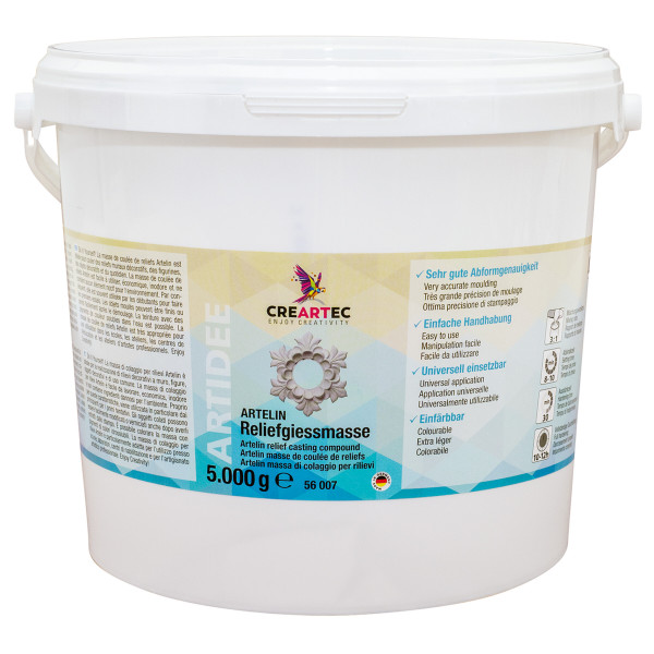 Creartec Masse de moulage pour relief Artelin