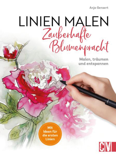 Christophorus Verlag Linien malen - Zauberhafte Blumenpracht