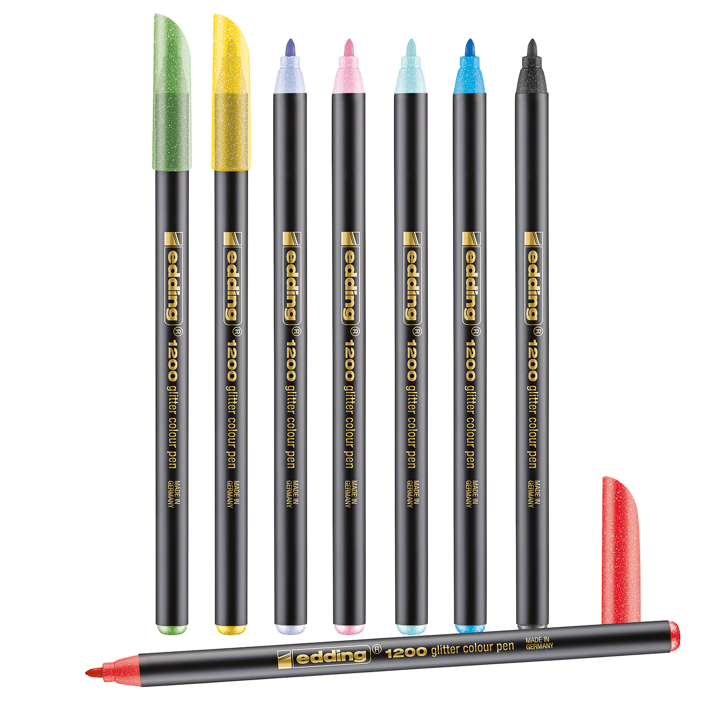 10 Edding Fasermaler Filzstifte Set – Wasserlöslich, Für Zeichnen & Schrift