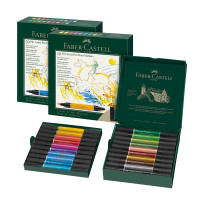 Faber-Castell Pitt Artist Pen Dual Marker-Set | Kartonetui