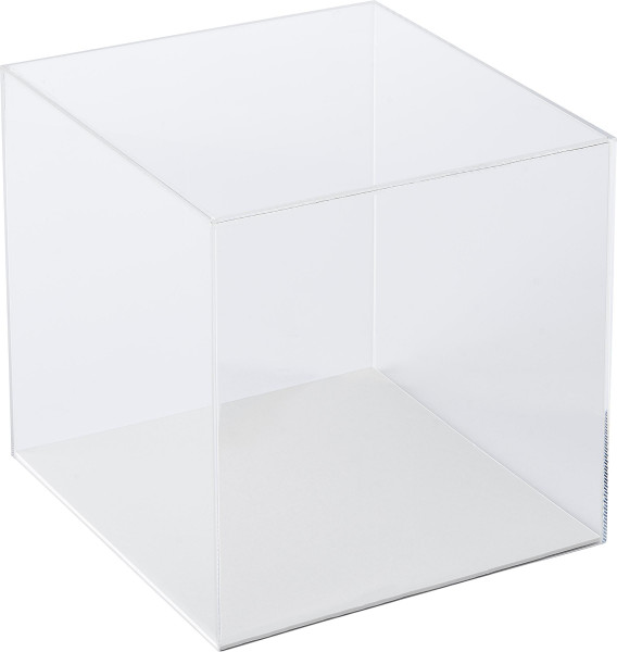 Briolet Cloche en verre acrylique pour socle de galerie