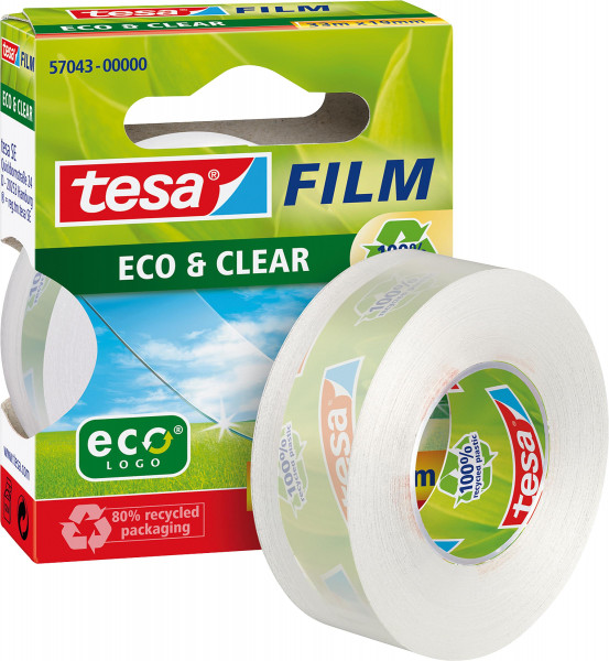 Tesa® Tesafilm eco & clear Rouleau de rechange