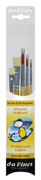 Da Vinci Allround-Pinsel 4211 Set mit 5 Pinseln