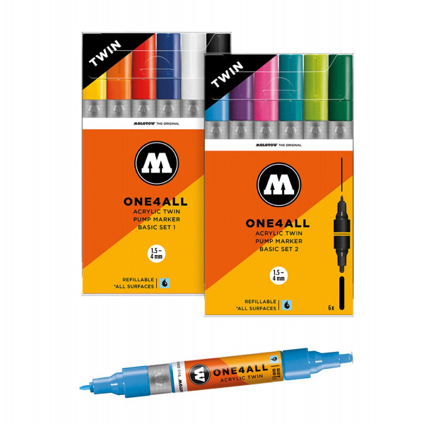 Molotow Set de Molotow one4all Twin marqueur acrylique