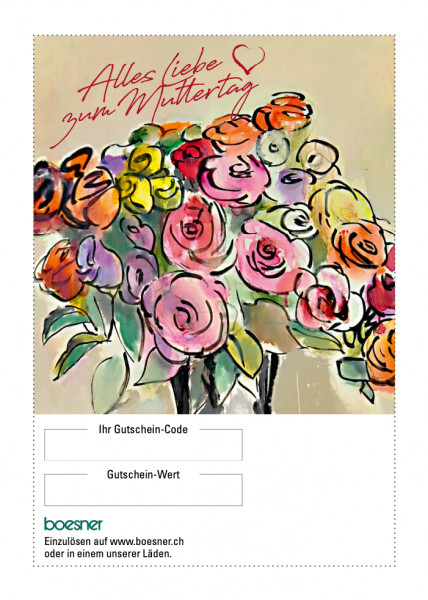 boesner Geschenkgutschein (als PDF-Download)
