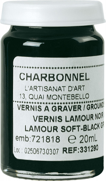 Charbonnel Vernis Lamour noir mou