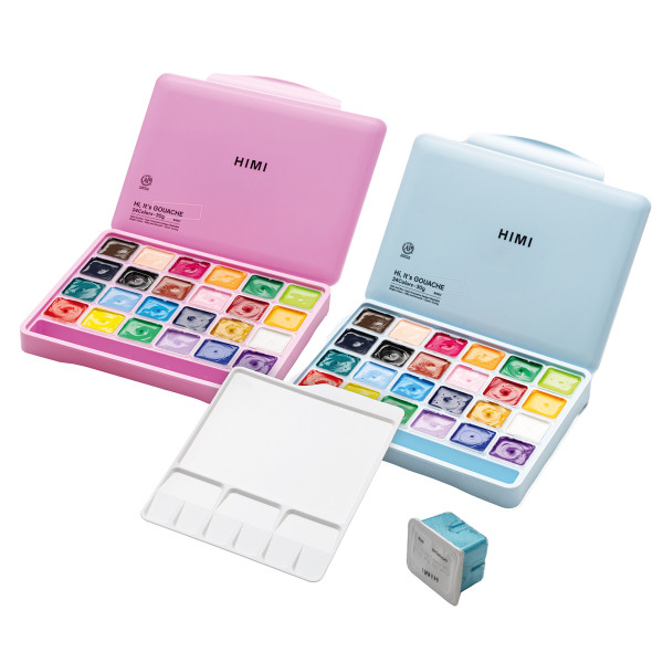 HIMI Jelly Cup Gouache, 24er-Set