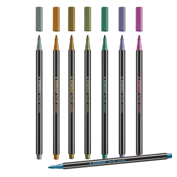 Einzelstift, Metallic | Stabilo Pen 68
