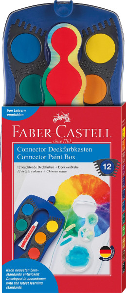 Faber-Castell Connector Deckfarbenkasten