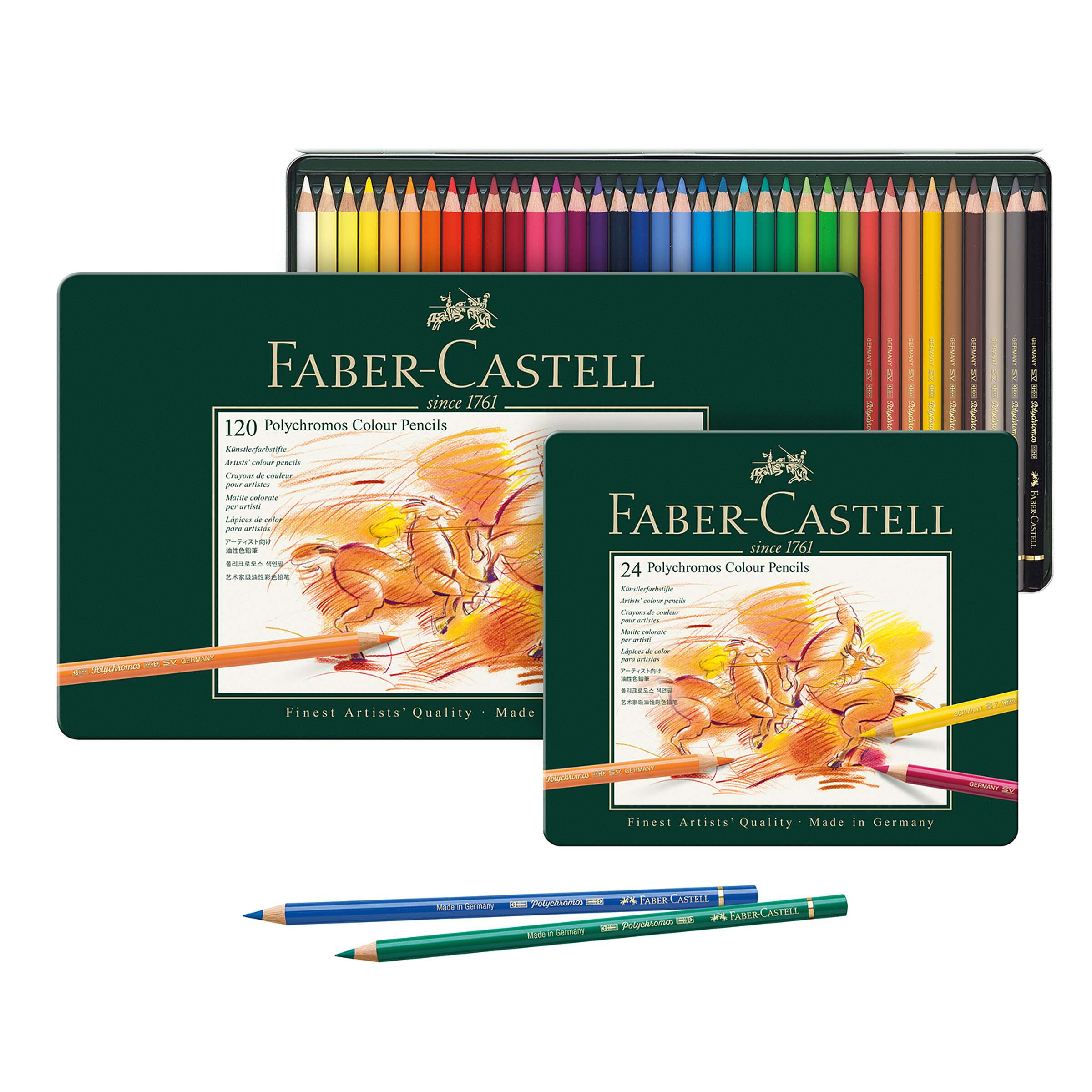 Faber-Castell Polychromos Künstler-Farbstift-Set | boesner