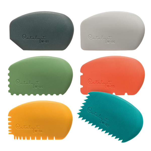 Catalyst Grattoir en silicone Wedges