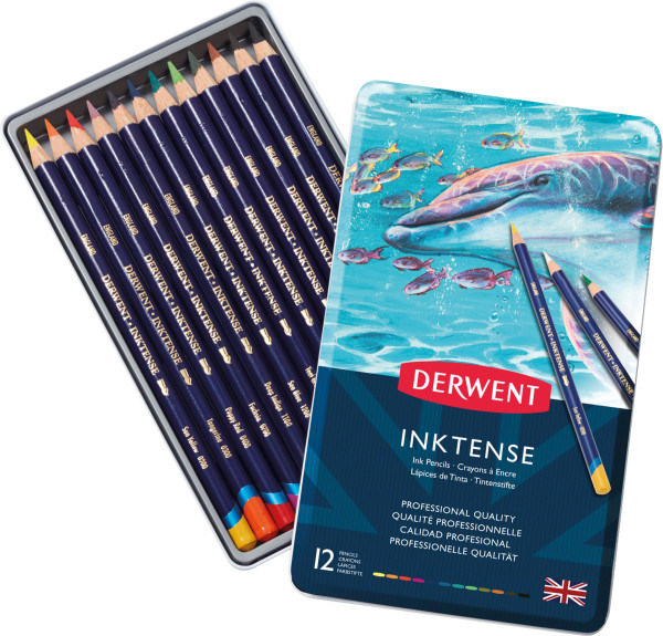 Derwent Inktense Set de crayons à encre