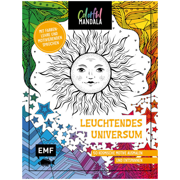 Edition Michael Fischer Colorful Mandala Leuchtendes Universum