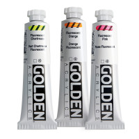 [CH] Golden Fluorescent Acrylics 59 ml 