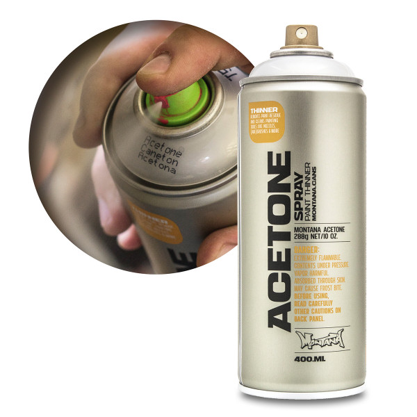 Montana Acétone Spray/Cap Cleaner