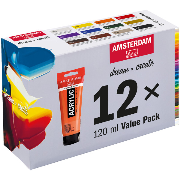 Royal Talens – Amsterdam Série standard Acryl Value Pack