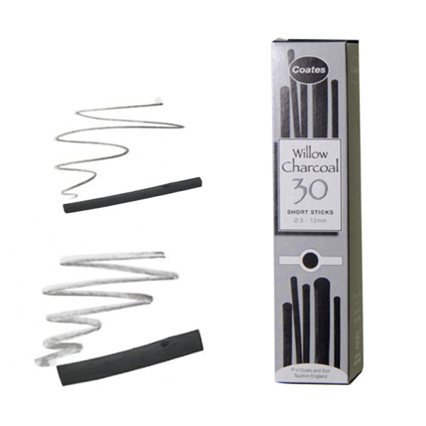 Coates Willow Charcoal Naturkohle-Set