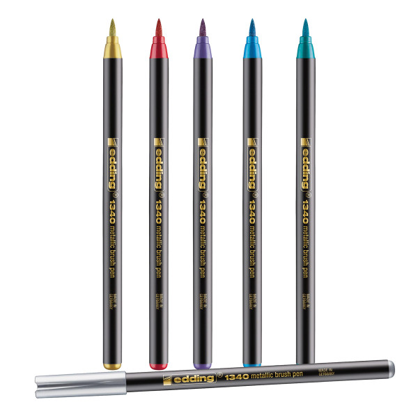 Edding® 1340 Brushpen Metallic