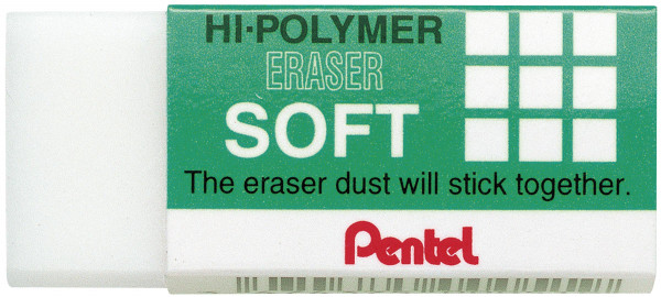 Pentel Hi-Polymer gomme
