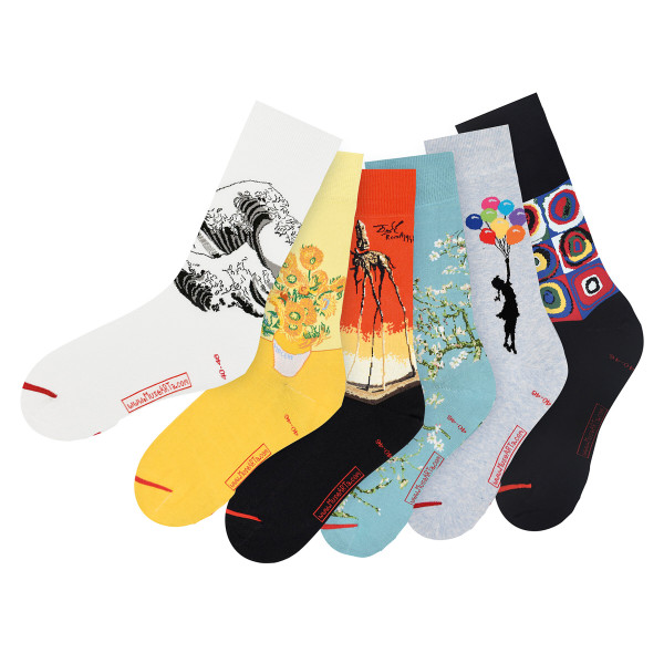 MuseARTa ArtSox - Socken mit Kunstmotiven