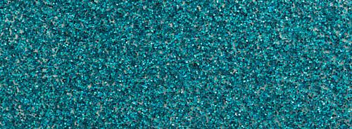 Glitter-Aquablau
